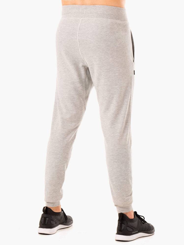 Men's Ryderwear Men Track Pants Recharge Tapered Track Pants Grey Marl | NZ1039WY