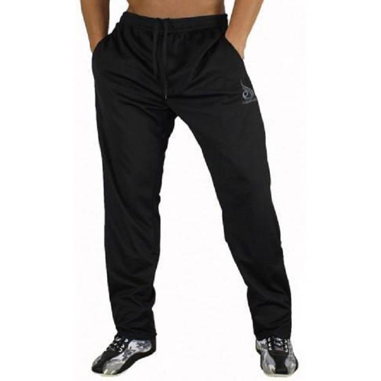 Men's Ryderwear Men Track Pants Tapered Mesh Track Pants Black | NZ1048AP