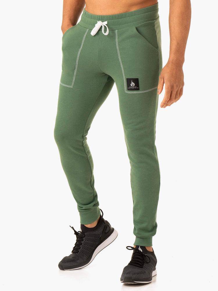 Men's Ryderwear Men Track Pants Vital Track Pants Green | NZ1056LH