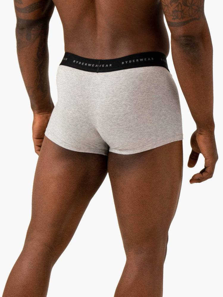 Men's Ryderwear Men Underwear Boxer Briefs Underwear Grey Marl | NZ1551ZG