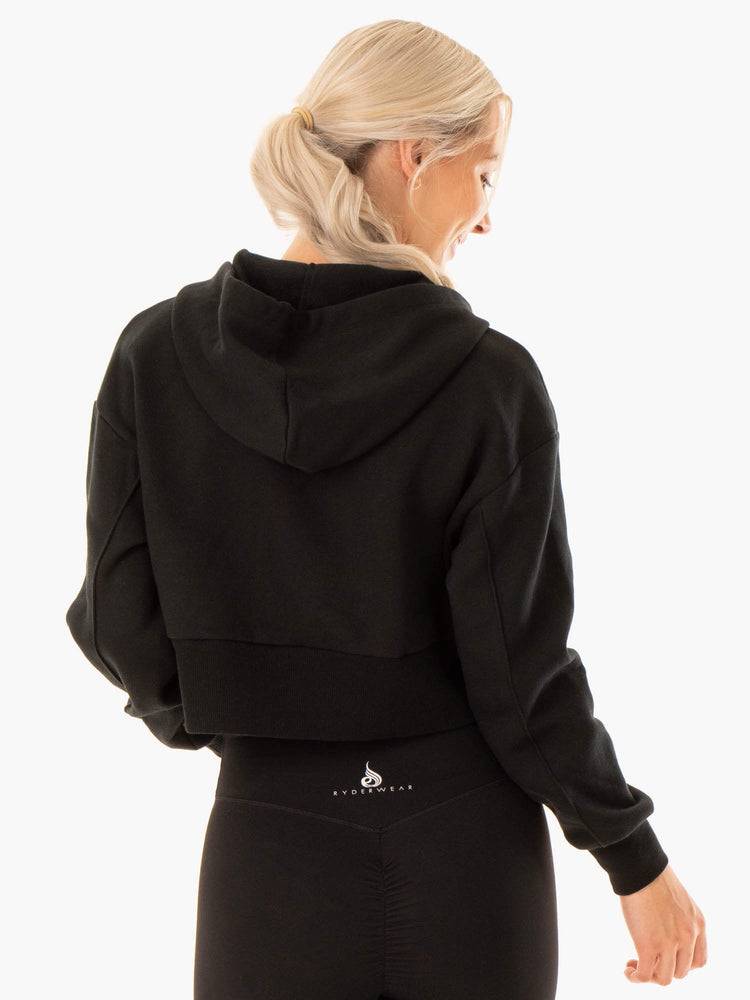 Women's Ryderwear Women Jackets Revival Zip Up Jackets Black | NZ1712NB