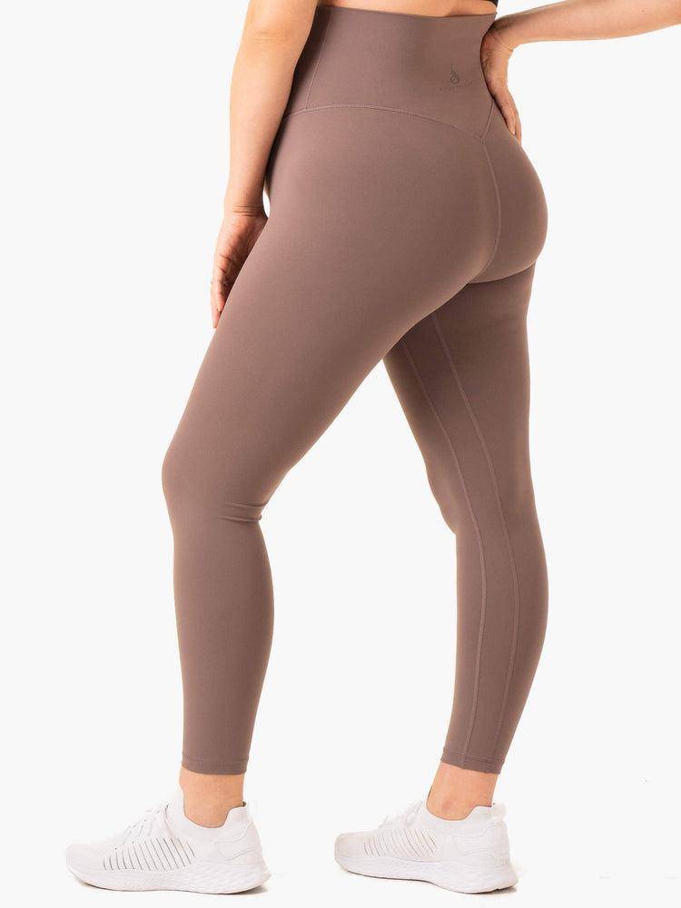 Women's Ryderwear Women Leggings Active Bump Leggings Chocolate | NZ1770TV