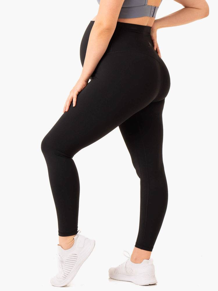 Women's Ryderwear Women Leggings Active Bump Leggings Black | NZ1778DN