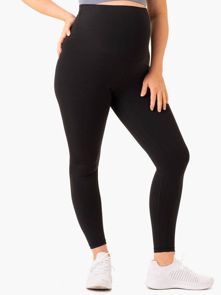 Women's Ryderwear Women Leggings Active Bump Leggings Black | NZ1778DN