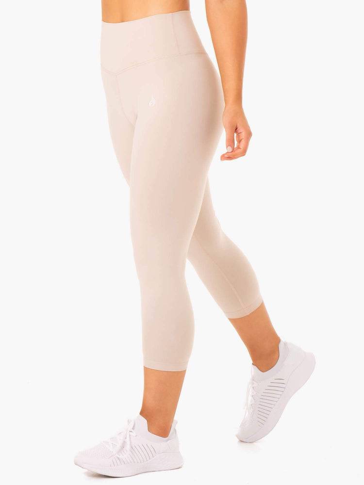 Women's Ryderwear Women Leggings Base 7/8 High Waisted Leggings Mushroom | NZ1808JJ