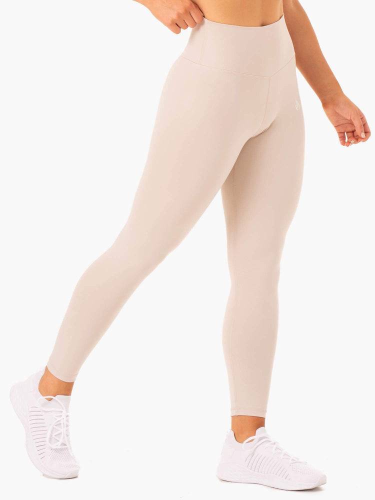 Women's Ryderwear Women Leggings Base Full Length High Waisted Leggings Mushroom | NZ1871WY