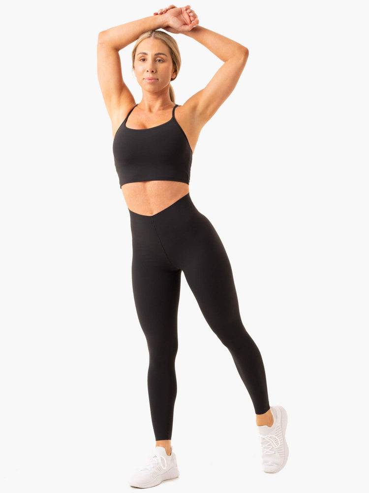 Women's Ryderwear Women Leggings Extend Compression Leggings Black | NZ1820EX