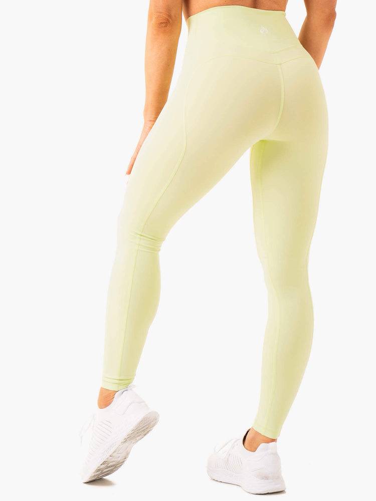 Women's Ryderwear Women Leggings Frequency High Waisted Leggings Mint | NZ1775PQ