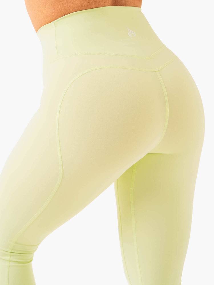 Women's Ryderwear Women Leggings Frequency High Waisted Leggings Mint | NZ1775PQ