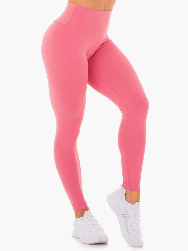 Women's Ryderwear Women Leggings Motion High Waisted Leggings Pink Lemonade | NZ1755HK