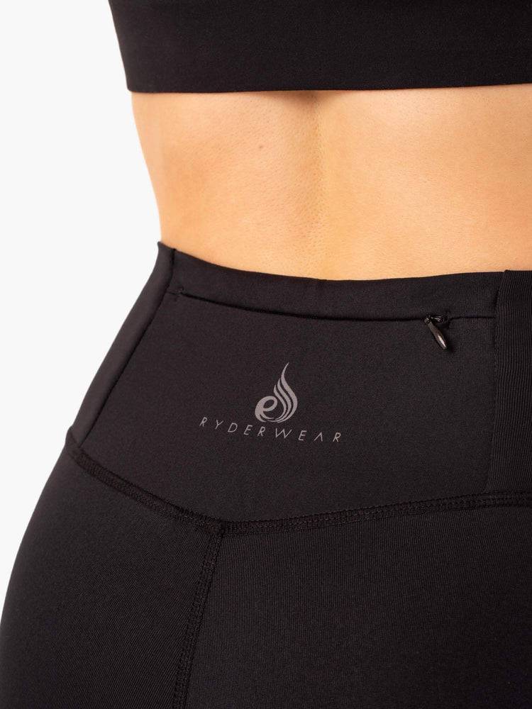 Women's Ryderwear Women Leggings Movement High Waisted Pocket Leggings Black | NZ1875YU