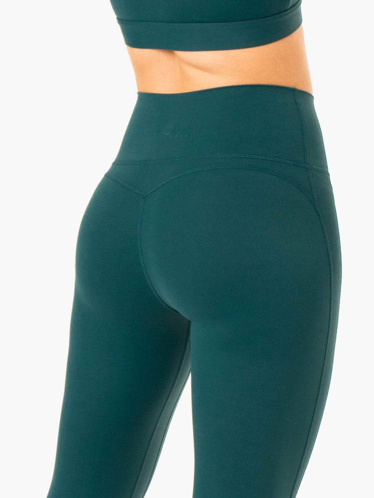 Women's Ryderwear Women Leggings NKD Align Leggings Teal | NZ1758LH