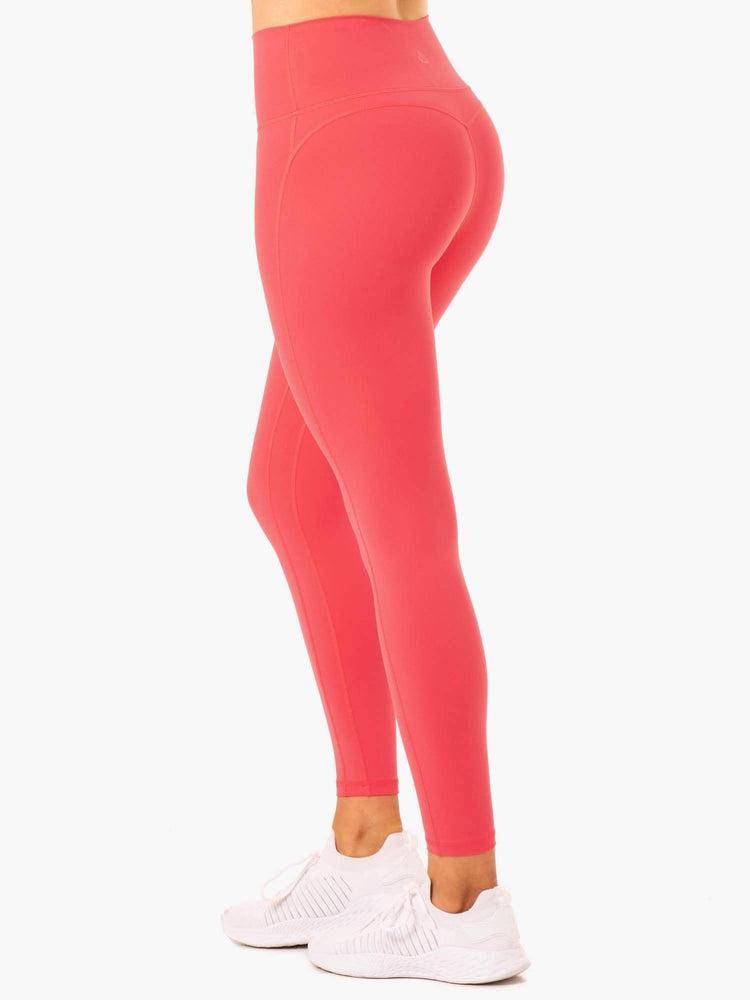 Women's Ryderwear Women Leggings NKD Align Leggings Watermelon | NZ1845WY