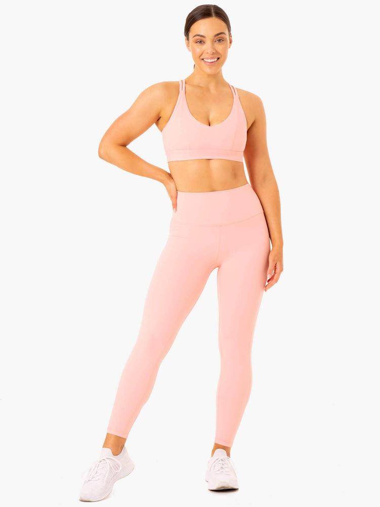 Women's Ryderwear Women Leggings NKD Align Leggings Pink | NZ1860JJ