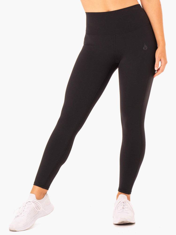 Women's Ryderwear Women Leggings NKD Align Leggings Black | NZ1924EX