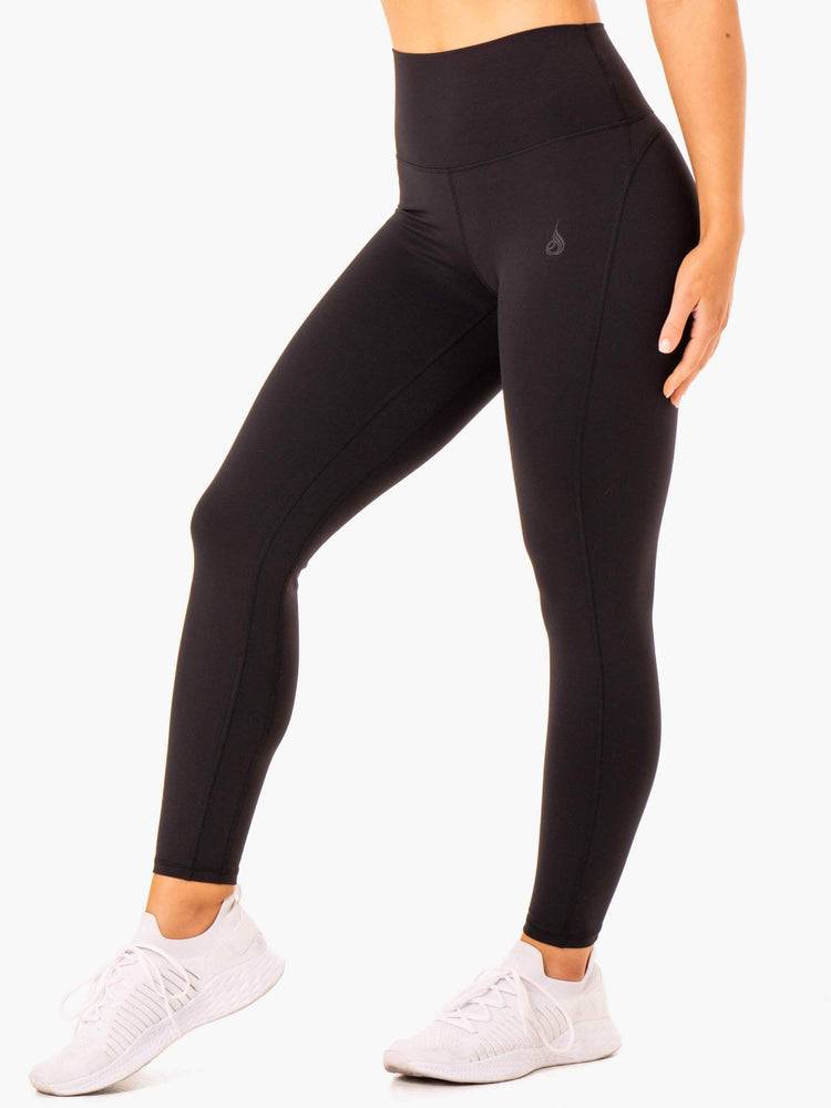 Women's Ryderwear Women Leggings NKD Align Leggings Black | NZ1924EX