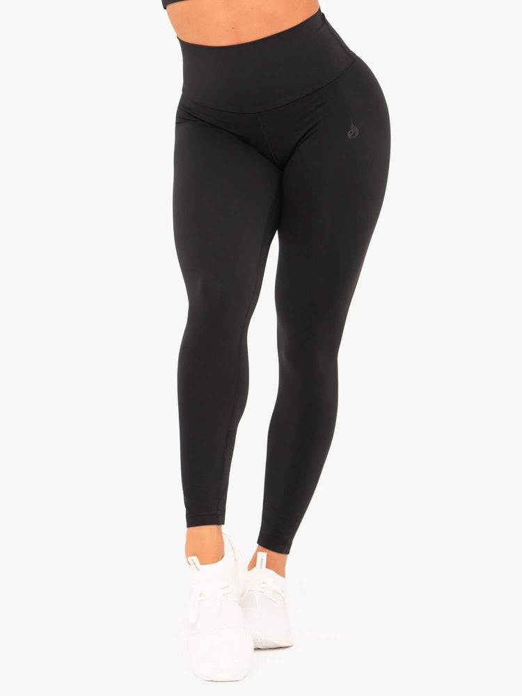 Women's Ryderwear Women Leggings NKD High Waisted Leggings Black | NZ1762VD