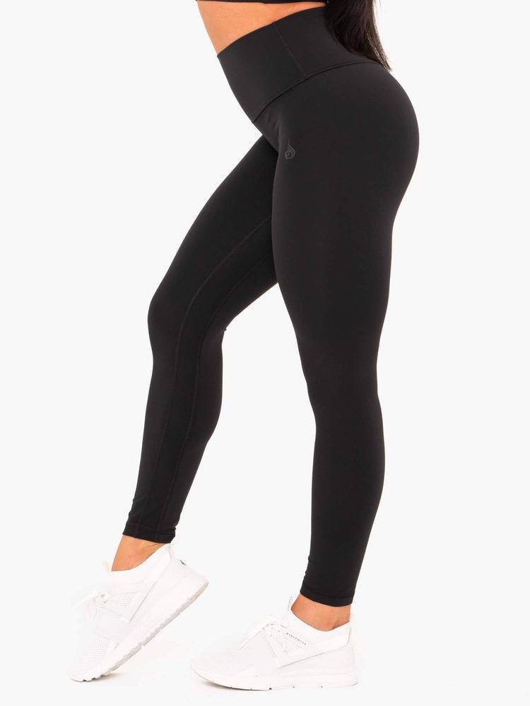 Women's Ryderwear Women Leggings NKD High Waisted Leggings Black | NZ1762VD