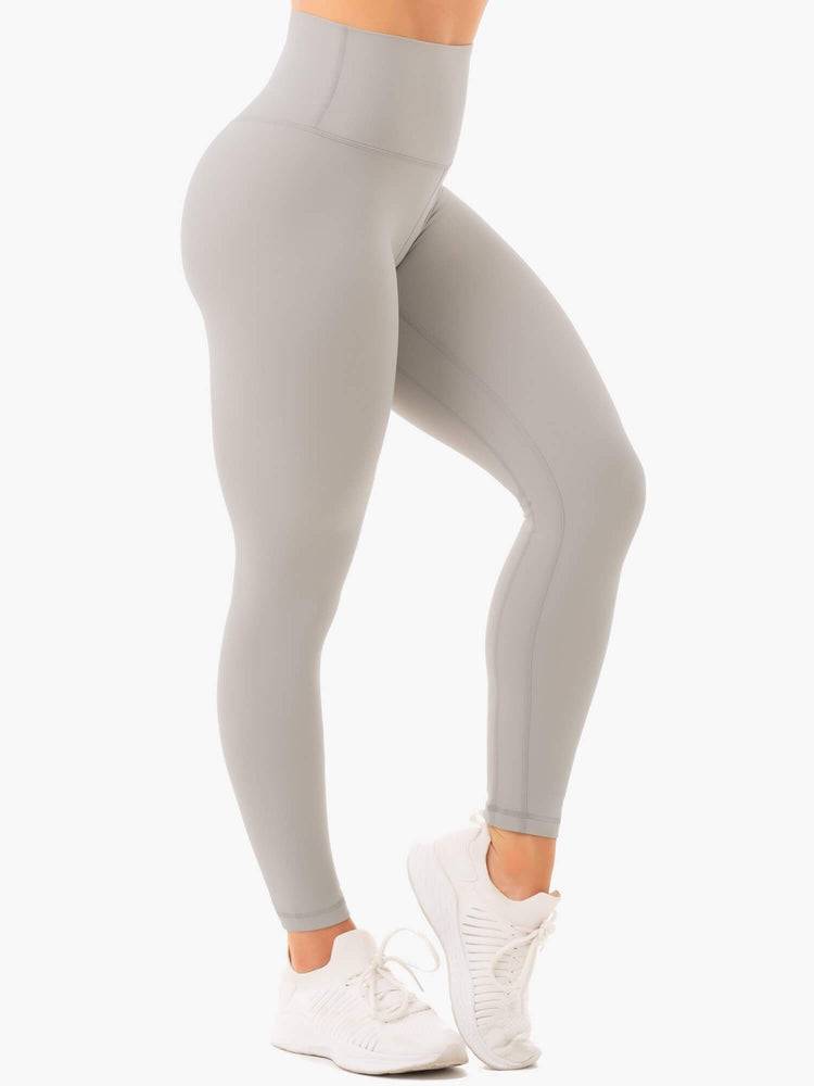 Women's Ryderwear Women Leggings NKD High Waisted Leggings Grey | NZ1917CE