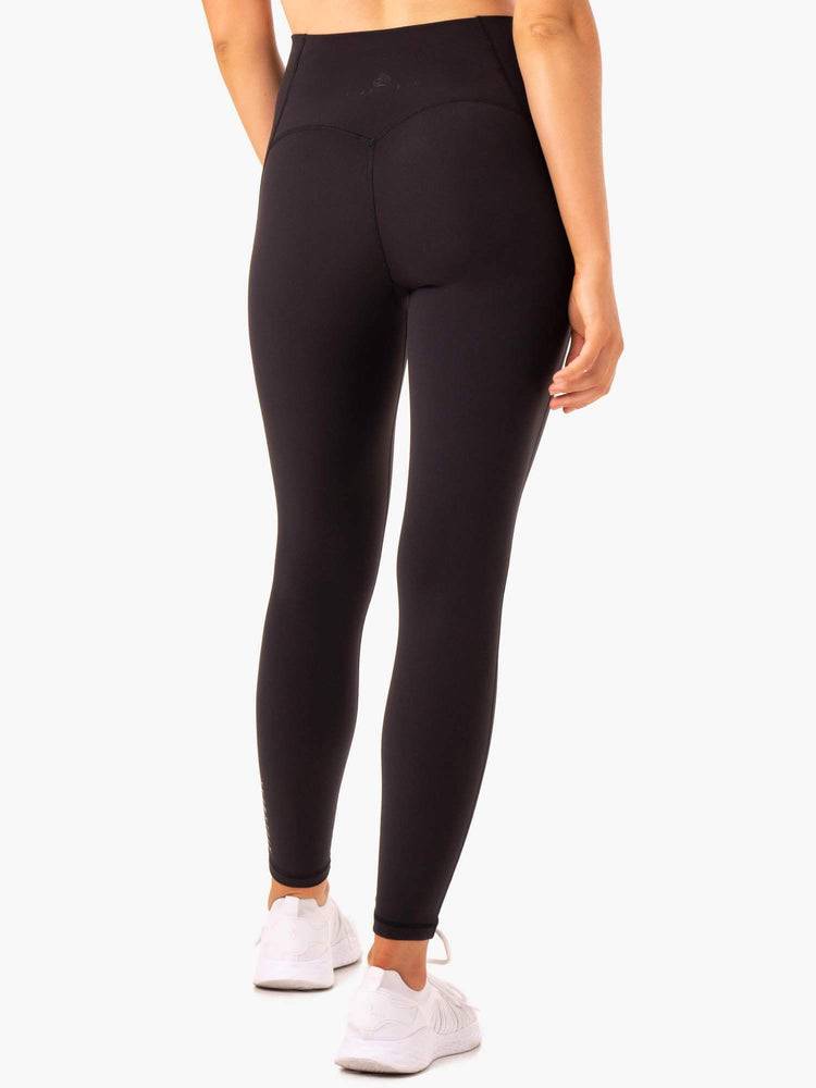 Women's Ryderwear Women Leggings Sola High Waisted Leggings Black | NZ1740QZ