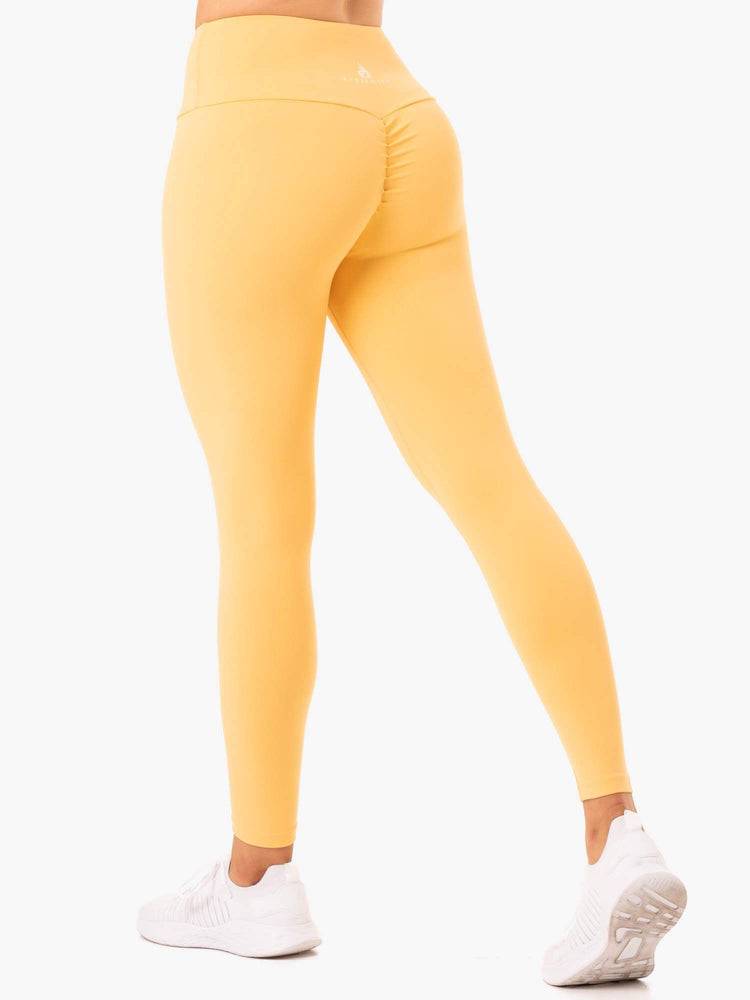 Women\'s Ryderwear Women Leggings Staples Scrunch Bum Leggings Mango | NZ1736VD