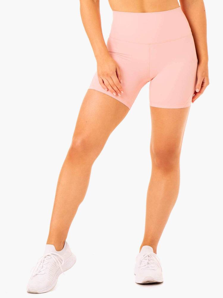 Women\'s Ryderwear Women Shorts NKD Align Shorts Pink | NZ2146JJ