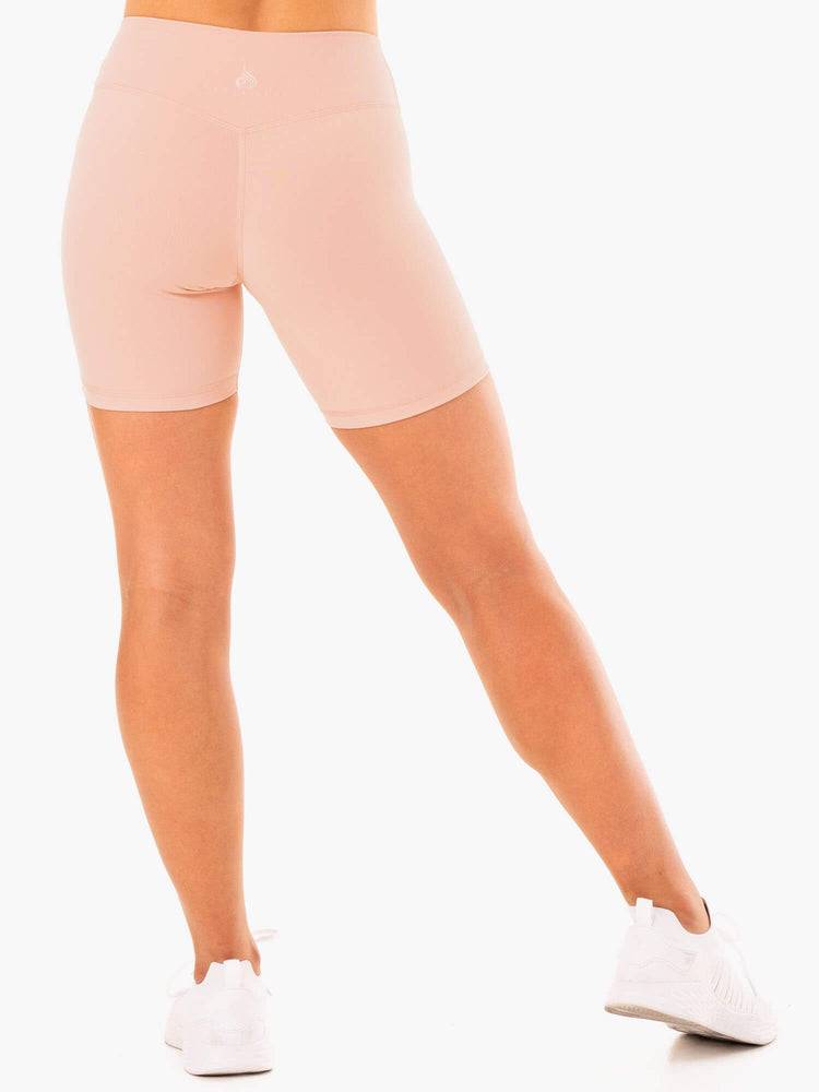 Women's Ryderwear Women Shorts Replay High Waisted Shorts Nude | NZ2095KI