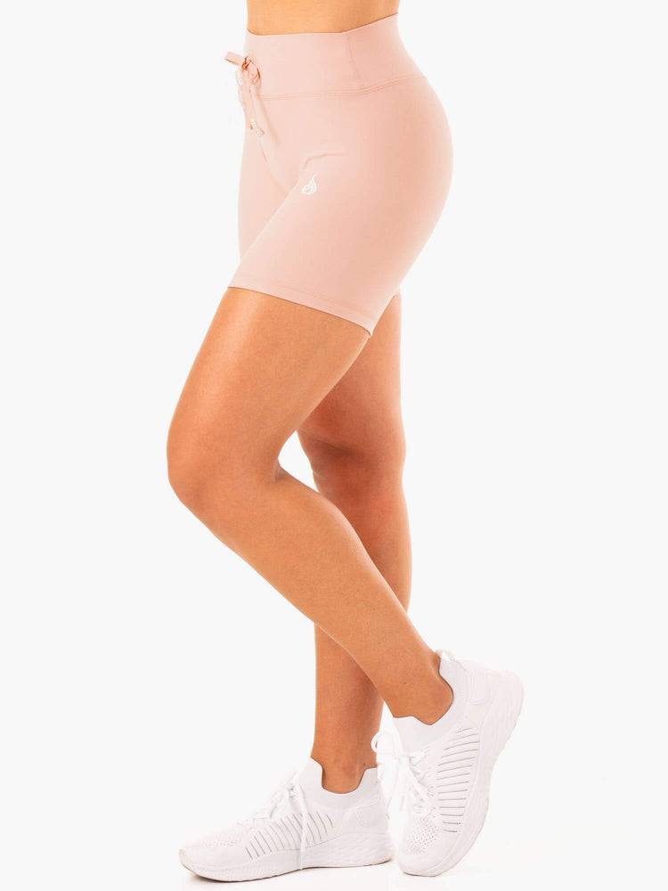 Women's Ryderwear Women Shorts Replay High Waisted Shorts Nude | NZ2095KI