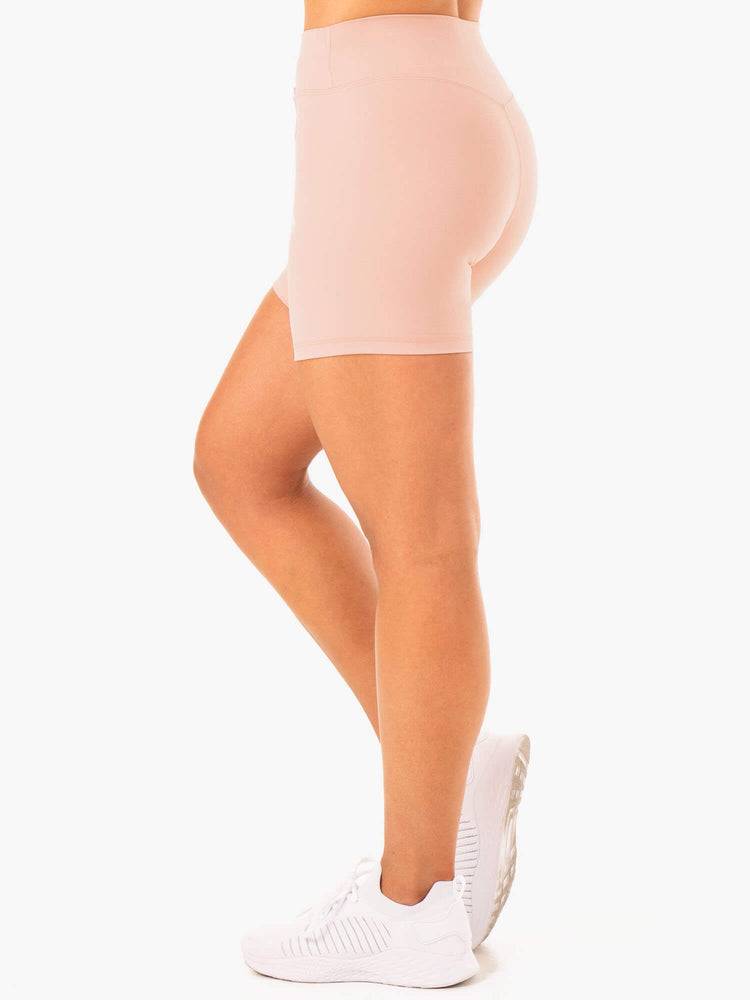 Women's Ryderwear Women Shorts Replay High Waisted Shorts Nude | NZ2095KI