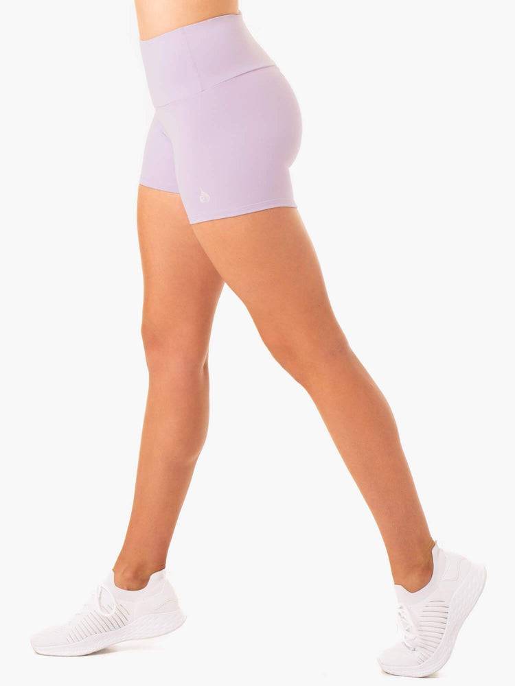 Women's Ryderwear Women Shorts Staples Scrunch Bum Booty Shorts Lilac | NZ1976EX