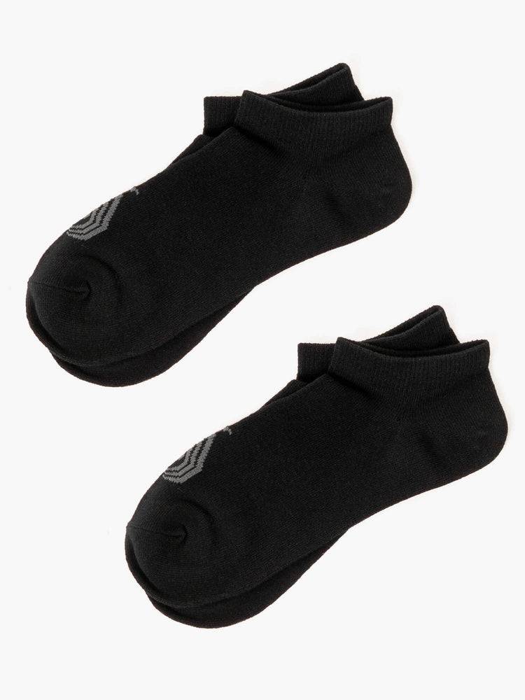 Women\'s Ryderwear Women Socks No Show Socks Black | NZ3136MA