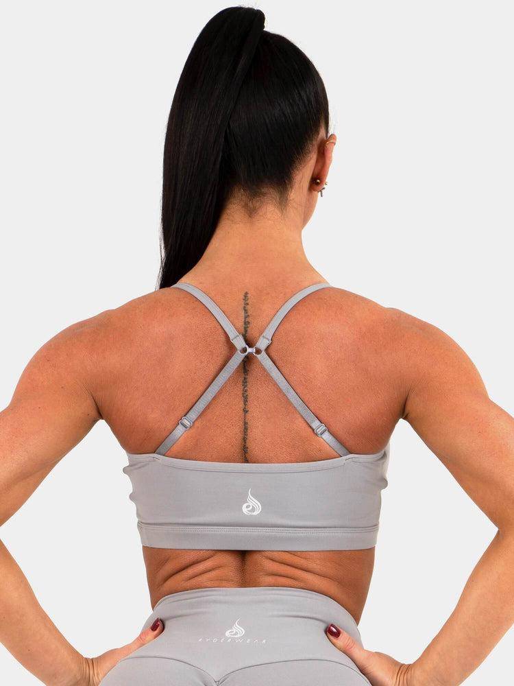 Women's Ryderwear Women Sports Bra Animal Sports Bra Grey | NZ2284NB