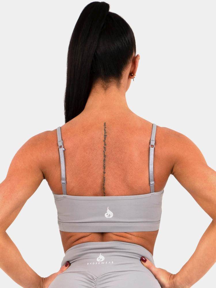 Women's Ryderwear Women Sports Bra Animal Sports Bra Grey | NZ2284NB