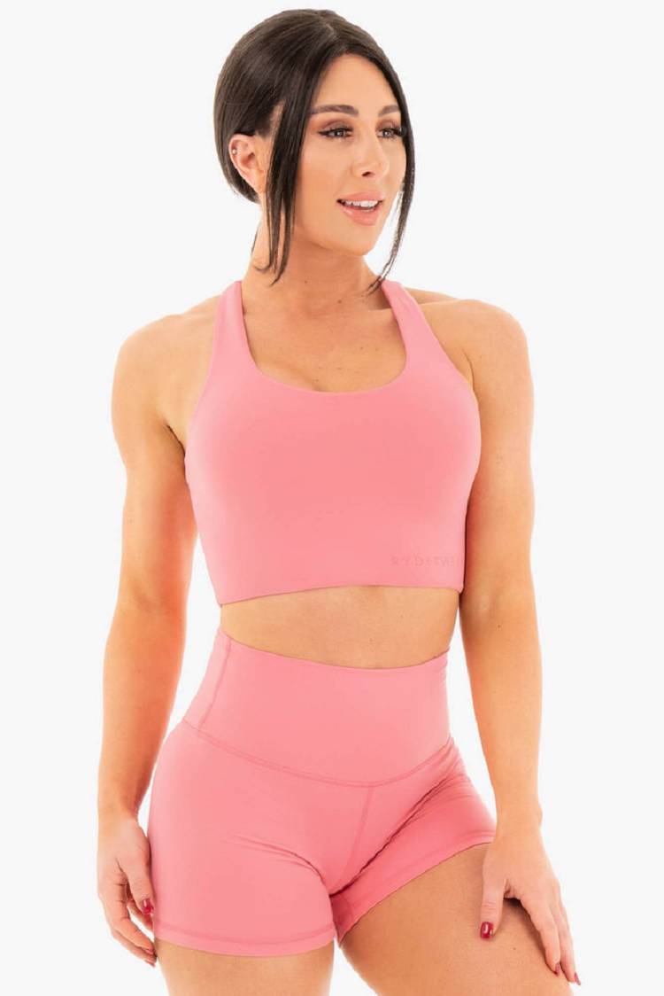 Women's Ryderwear Women Sports Bra NKD Sports Bra Rose | NZ2515LH