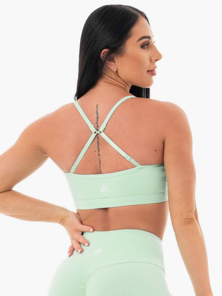 Women's Ryderwear Women Sports Bra Staples Sports Bra Mint | NZ2325QZ