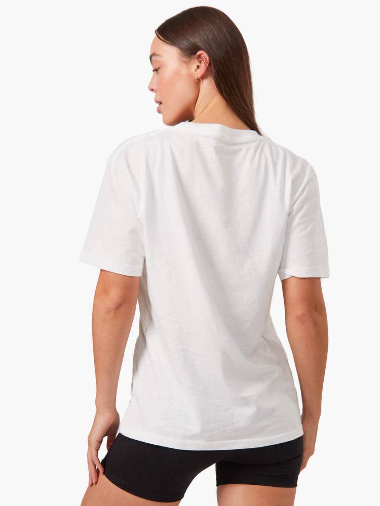 Women's Ryderwear Women T Shirts Oversized T Shirts White | NZ2741DN