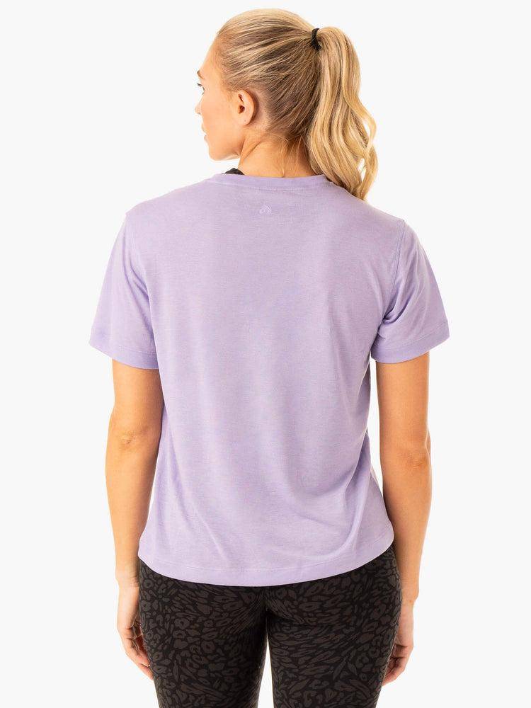 Women's Ryderwear Women T Shirts Rotation T Shirts Iris | NZ2768DN