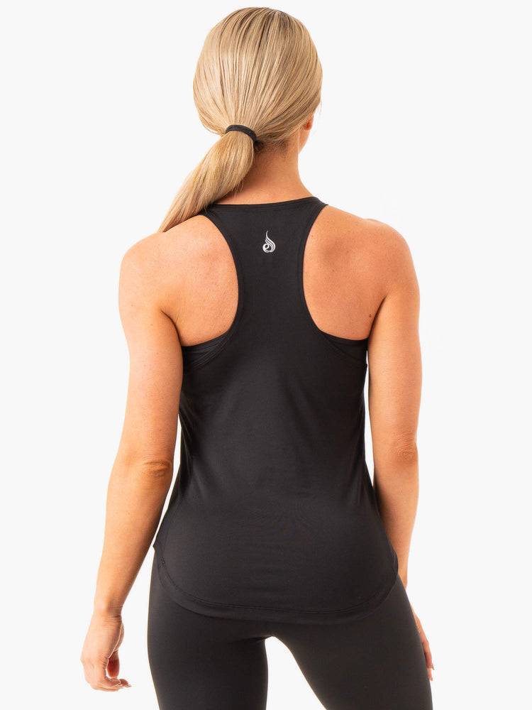 Women's Ryderwear Women Tanks Elite Mesh Training Tanks Black | NZ2909FM