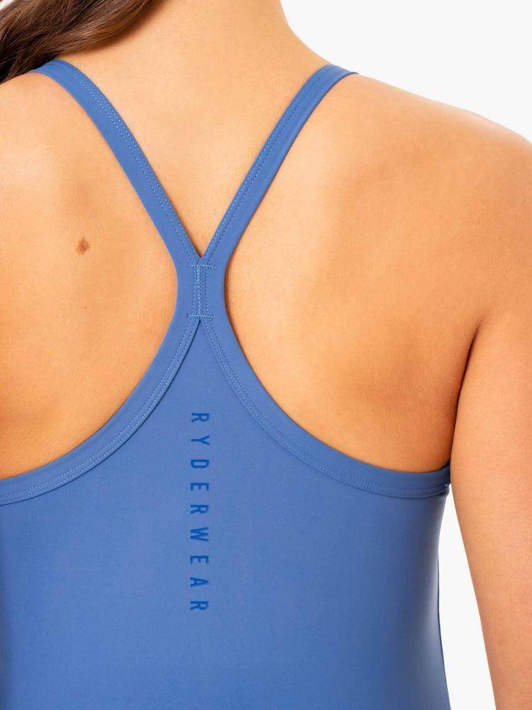 Women's Ryderwear Women Tanks Foundation Training Tanks Blue | NZ2916UT