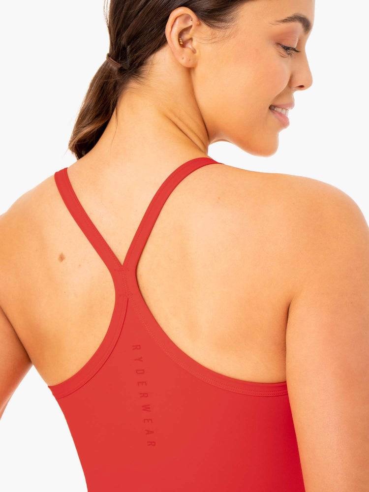 Women's Ryderwear Women Tanks Foundation Training Tanks Red | NZ2925HK