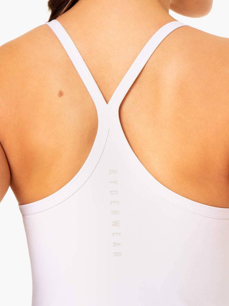 Women's Ryderwear Women Tanks Foundation Training Tanks White | NZ2939WY