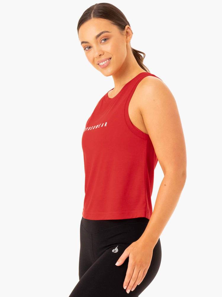 Women's Ryderwear Women Tanks Replay Tanks Red | NZ2893EX