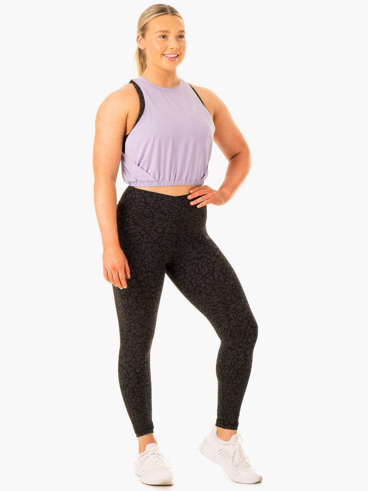 Women's Ryderwear Women Tanks Rotation Tanks Iris | NZ2830XF