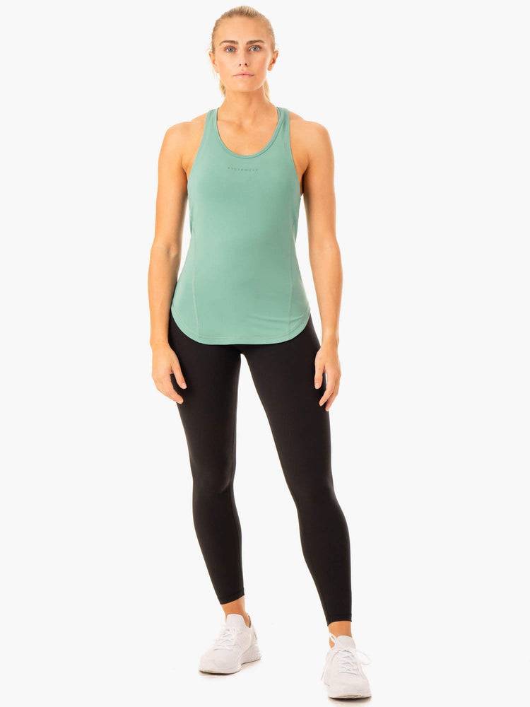 Women's Ryderwear Women Tanks Transform Training Tanks Green | NZ2825MA