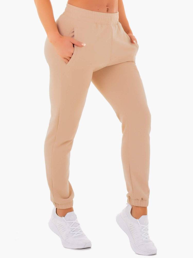 Women's Ryderwear Women Track Pants Adapt Track Pants Nude | NZ3039NB