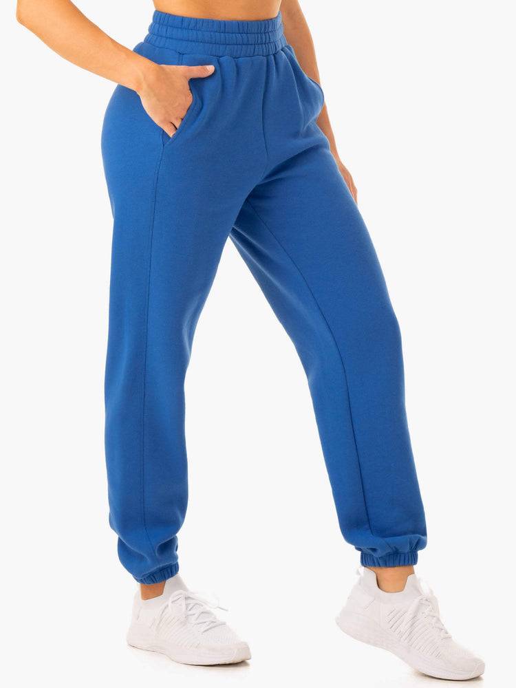 Women's Ryderwear Women Track Pants Sideline Track Pants Cobalt Blue | NZ3076UT