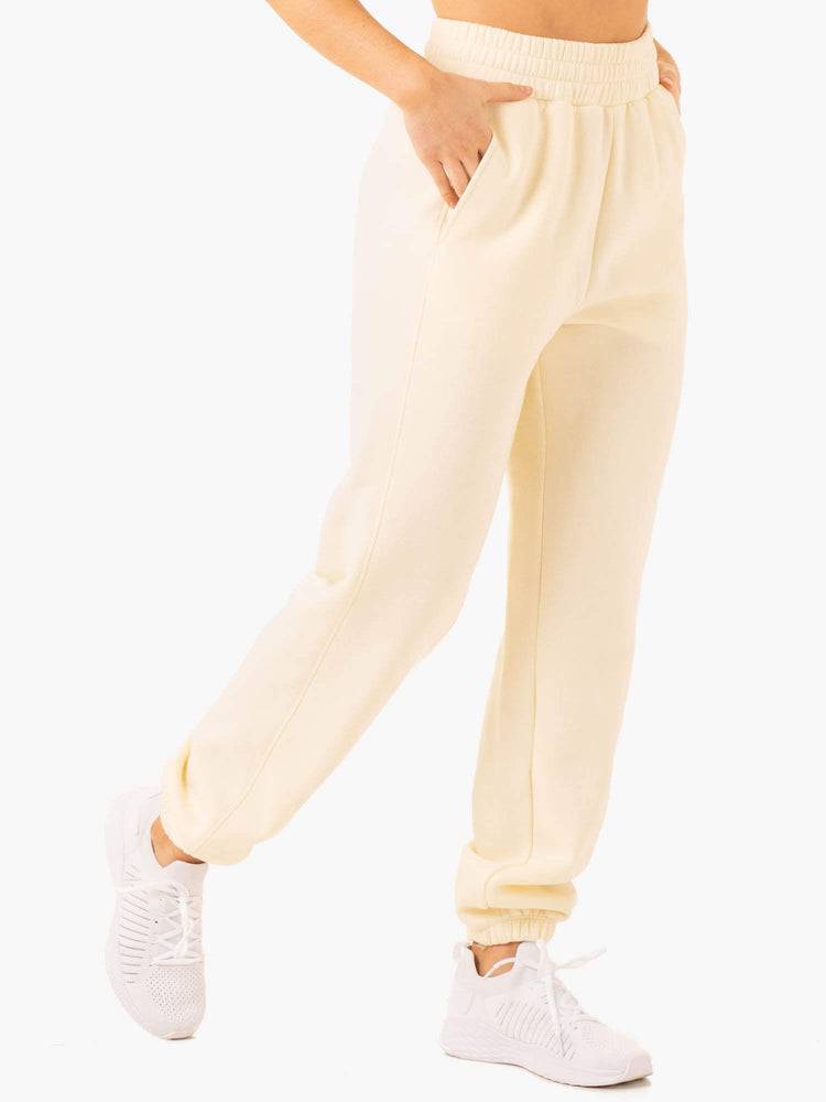 Women's Ryderwear Women Track Pants Sideline Track Pants Butter | NZ3078TV