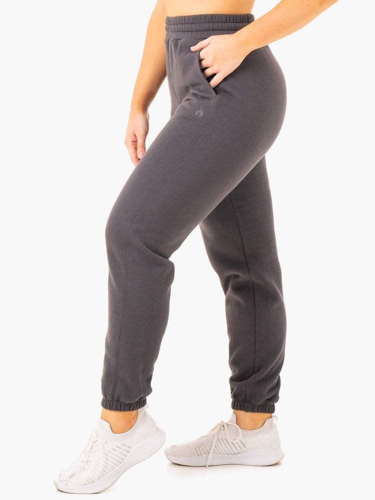 Women's Ryderwear Women Track Pants Sideline Track Pants Charcoal | NZ3081WY