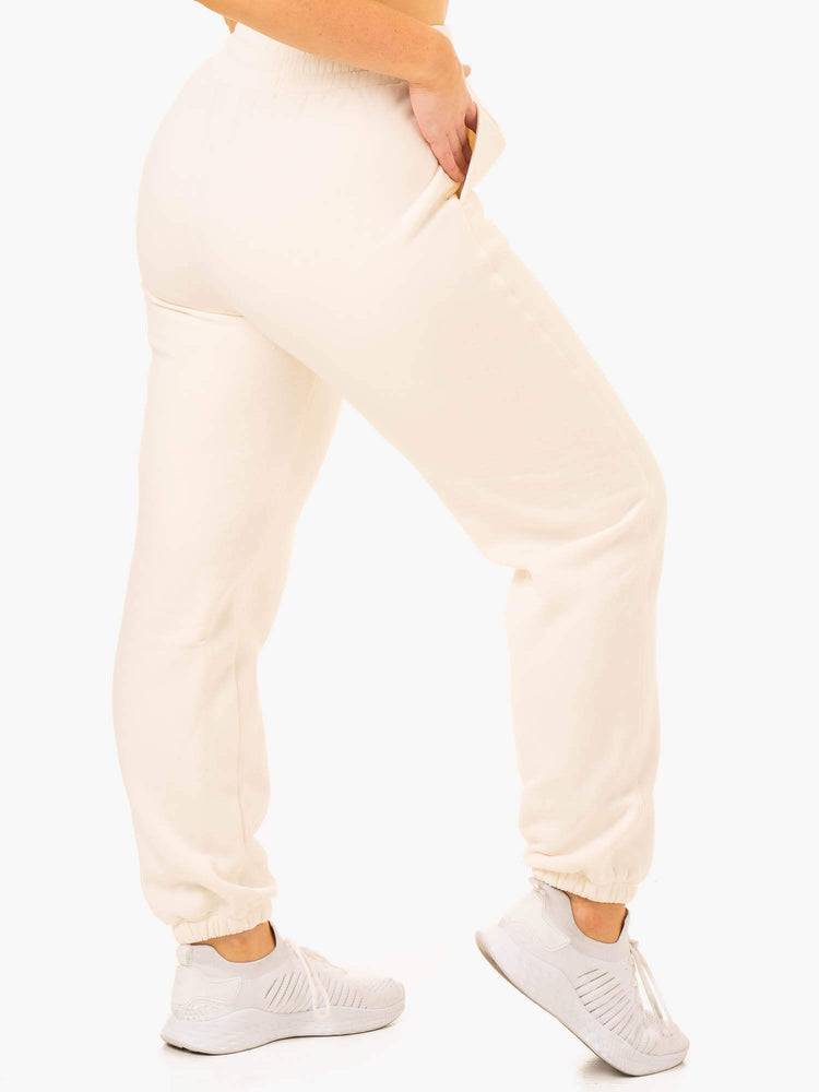 Women's Ryderwear Women Track Pants Sideline Track Pants Vanilla | NZ3082QZ