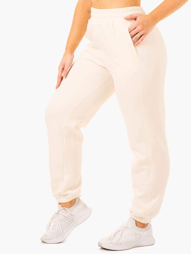 Women's Ryderwear Women Track Pants Sideline Track Pants Vanilla | NZ3082QZ